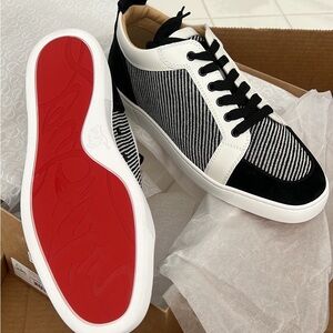Brand new in box, men’s Christian Louboutin sneakers